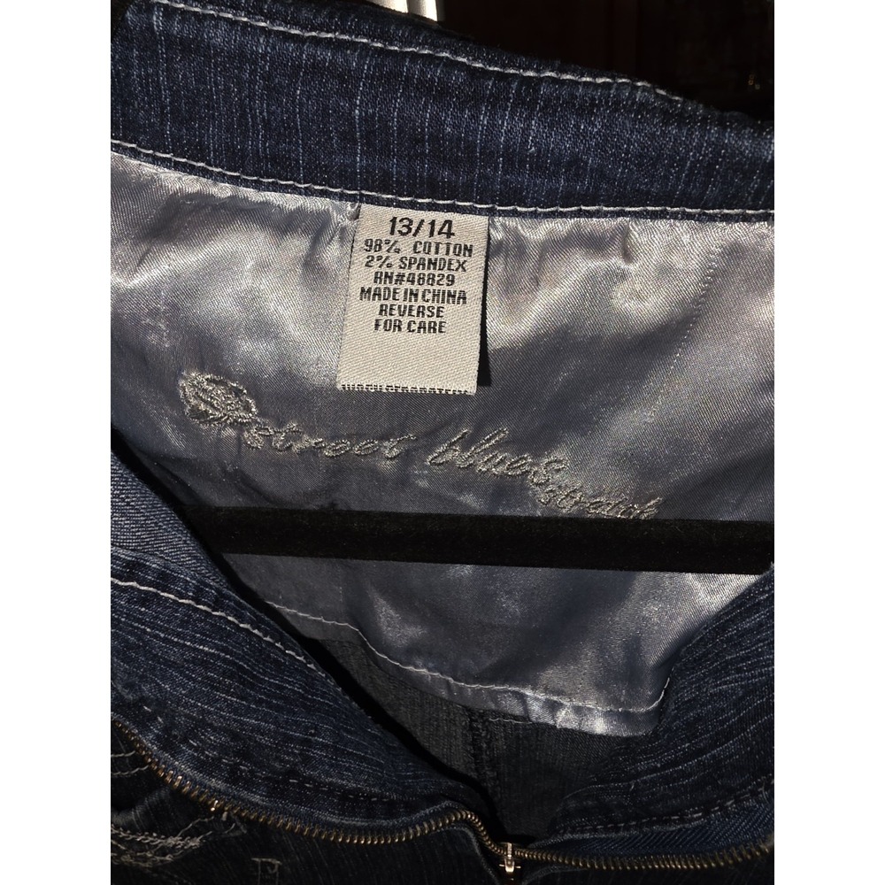 Street Blues Stretch Coveralls. Size 13/14. Few Buttons Missing But Can Be...‎ - Picture 4 of 13